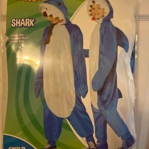 Spirit Halloween Blue Shark Kids Costume